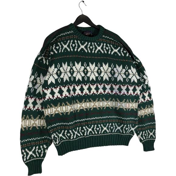 Vintage American Portrait Knit Sweater - Picture 4 of 8